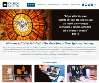 Calledandgifted.org.uk(Called and Gifted) Screenshot