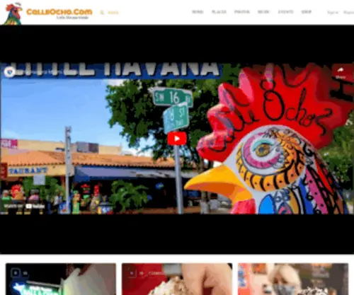 Calleocho.com(Explore Little Havana) Screenshot