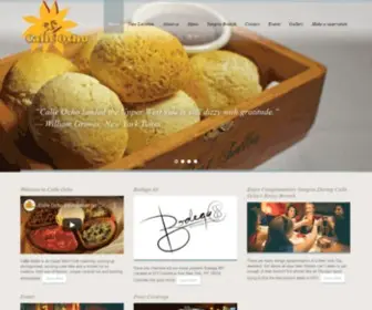 Calleochonyc.com(Calle Ocho Restaurant) Screenshot