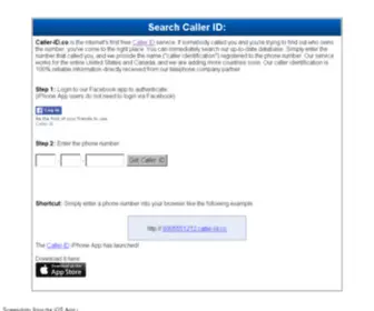 Caller-ID.co(Free Caller ID) Screenshot