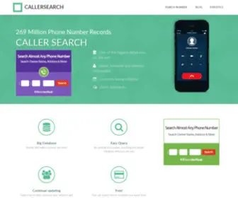 Callersearch.net(Free Reverse Phone Lookup) Screenshot