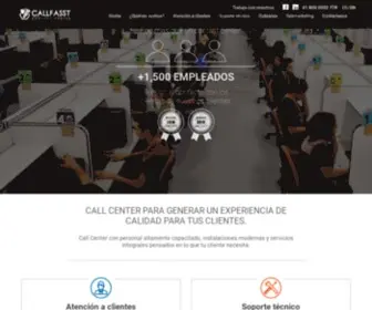 Callfasst.com(Atención a clientes) Screenshot