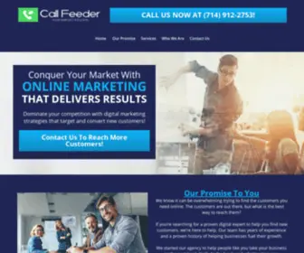 Callfeeder.com(Call Feeder Local Internet Marketing) Screenshot