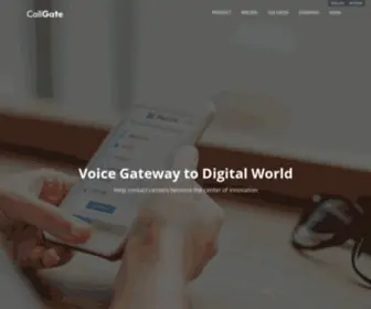 Callgate.us(Voice & Data Channel Convergence) Screenshot