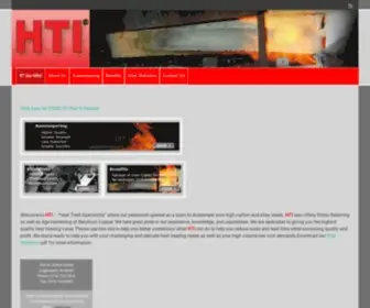 Callhti.com(Heat Treat Specialists) Screenshot