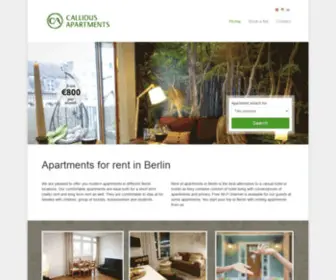 Callidus-Apartments.com(Callidus Apartments) Screenshot