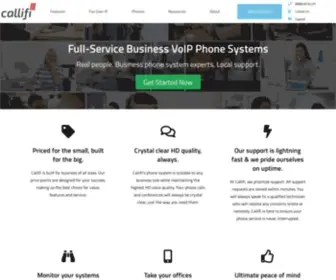 Callifi.com(Business Phone Solutions) Screenshot