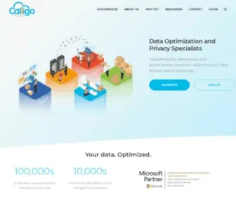Calligo.cloud(Managed Data Services) Screenshot