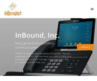 Callinbound.com(InBound, Inc) Screenshot