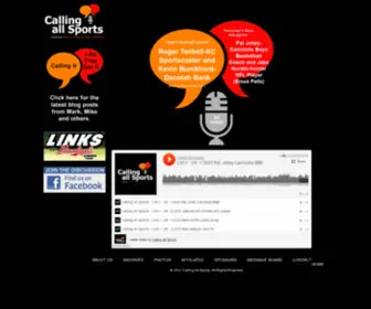 Callingallsportssd.com(Calling All Sports) Screenshot