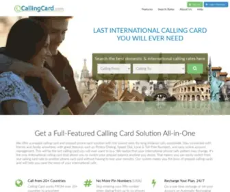 Callingcard.com(Calling Card) Screenshot