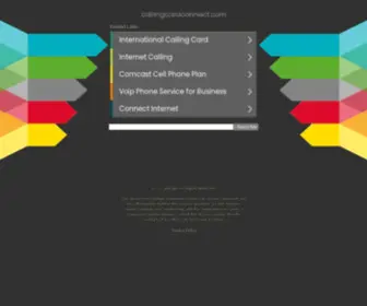 Callingcardconnect.com(callingcardconnect) Screenshot