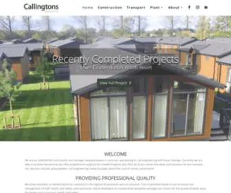 Callingtonsconstruction.co.uk(Callingtons Construction Ltd) Screenshot