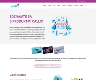 Callio.eu(Domov) Screenshot