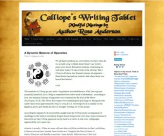 Calliopeswritingtablet.com(Calliopeswritingtablet) Screenshot