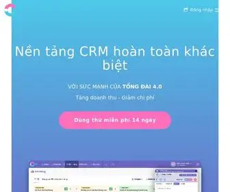 Callio.vn(Phần mềm Quản lý kinh doanh tích hợp Tổng đài 4.0) Screenshot