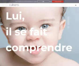 Callisens.fr(Agence conseil en communication digital & print) Screenshot