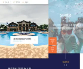 Callistahillcountryapartments.com(Callista Hill Country Apartments) Screenshot