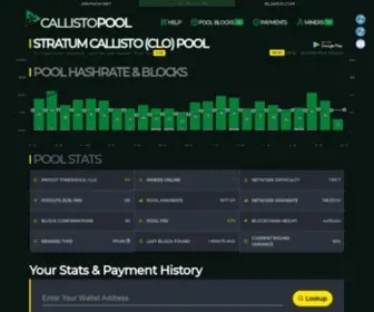 Callistopool.org(Callistopool) Screenshot