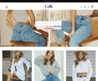 Callithelabel.com.au(Buy Casual Clothing Women Online Australia) Screenshot