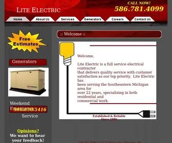 Calllite.com(Lite Electric) Screenshot