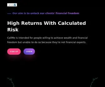 Callme.com.ng(Proinvest in as investment company) Screenshot