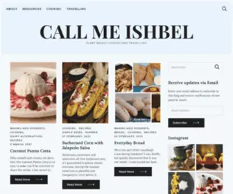 Callmeishbel.com(CALL ME ISHBEL) Screenshot