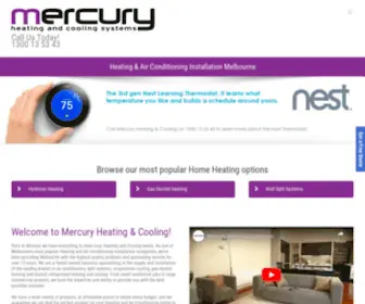 Callmercury.com.au(Air Conditioning & Heating supply and Installation Melbourne) Screenshot