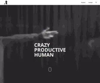 Callmetuti.com(Crazy productive human) Screenshot