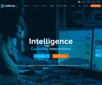 Callminer.net(Conversation Intelligence Software for Customer Experience) Screenshot