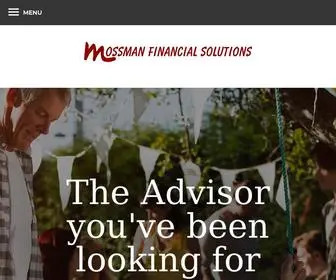 Callmossman.com(Mossman Financial Solutions) Screenshot