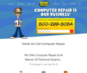 Callnerds.com(Nerds On Call Computer Repair) Screenshot
