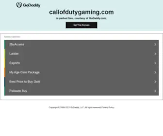 Callofdutygaming.com(Callofdutygaming) Screenshot