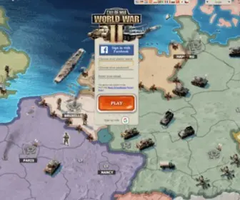 Callofwar.com(The WW2 strategy game) Screenshot