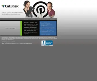 Callogix.net(Connecting customers and businesses) Screenshot