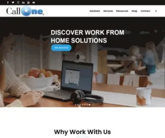 Calloneinc.com(Call One Inc) Screenshot