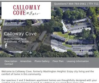 Callowaycove.com(Calloway Cove Apartments) Screenshot