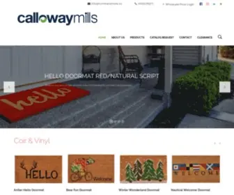 Callowaymills.com(Door Mats) Screenshot