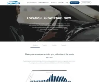 Callpassnow.com(The CallPass advanced asset tracking platforms and location) Screenshot