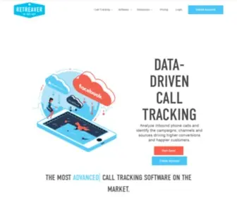 Callpixels.com(Call Tracking For Inbound Calls) Screenshot