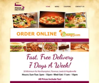 Callpizzafactory.com(Call Pizza Factory) Screenshot