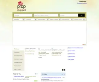 Callprop.com(Callprop-One Stop for Property Solutions) Screenshot