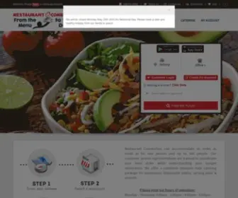 Callrc.com(Restaurant Connection) Screenshot