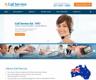 Callservice.com.au(Call Service) Screenshot