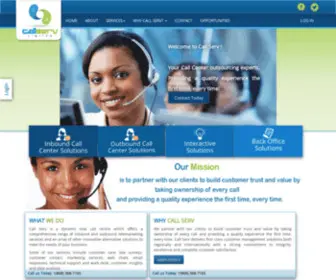 Callservtt.com(Business Process Outsourcing Services) Screenshot