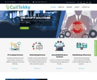 Calltekky.com(IT Solutions Company in Dubai) Screenshot