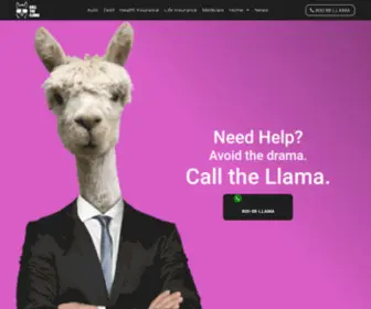 Callthellama.com(The Llama) Screenshot