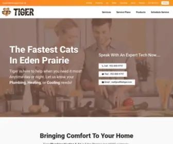 Callthetiger.com(Tiger Plumbing Heating Air) Screenshot