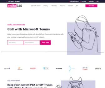 Callto365.com(Microsoft Teams SIP Integration) Screenshot