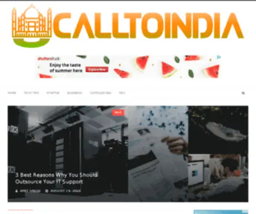 Calltoindia.us(Calltoindia) Screenshot